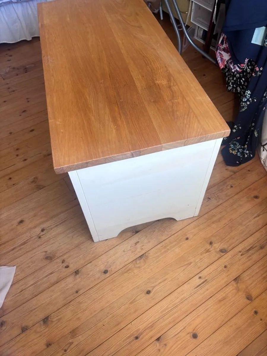Wooden Blanket Box - Image 3
