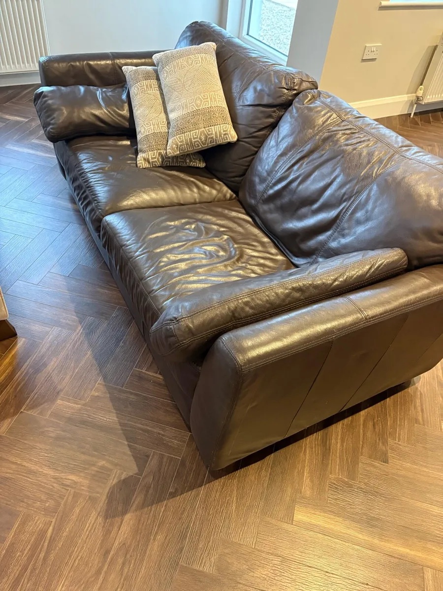 Leather sofa - Image 2