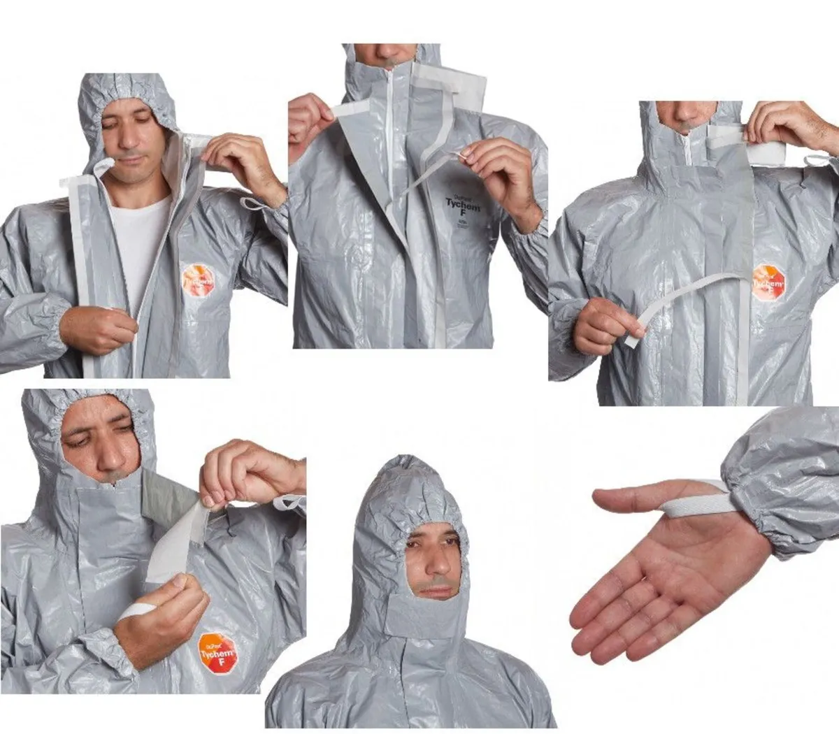 Hooded Protective Coverall. RRP 40 EUR - Image 3
