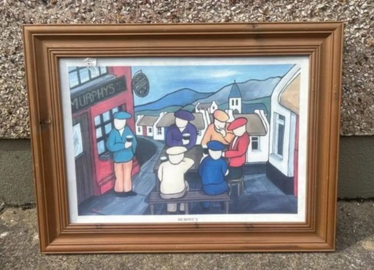 Murphy's Irish Stout Framed Print - Breweriana - Image 1
