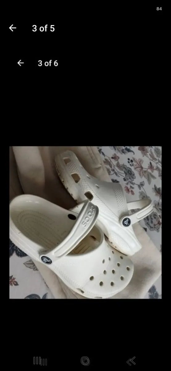 White crocs - Image 3