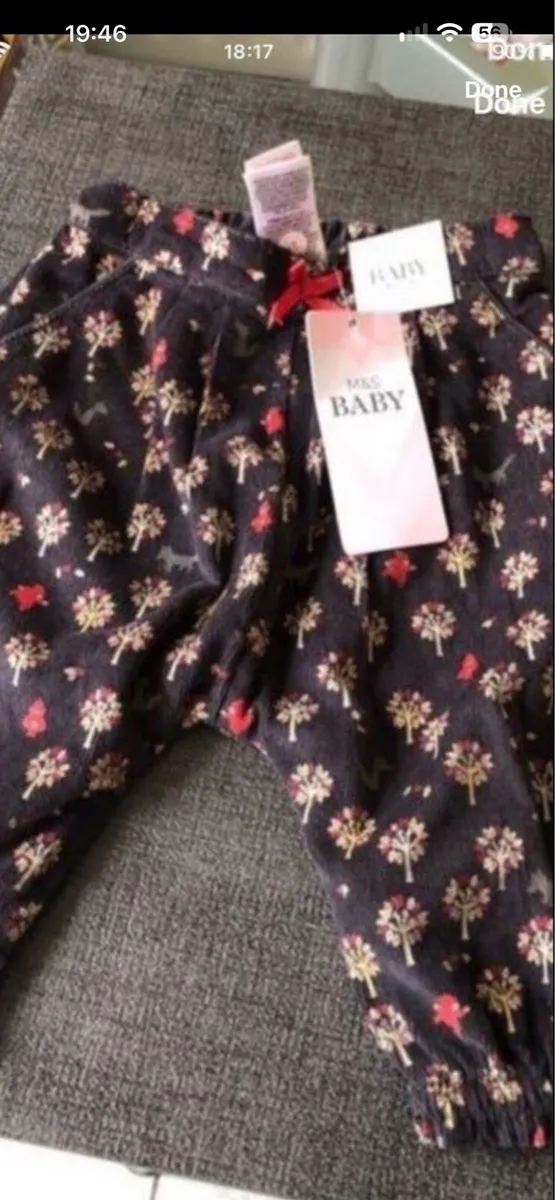 Girls BNWT trousers 3/6 mths €6 - Image 4