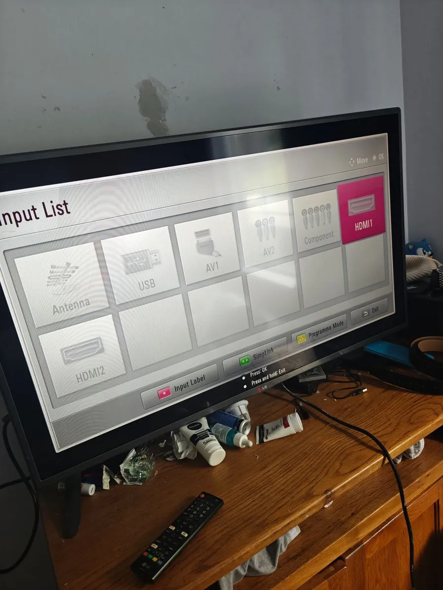 LG 43 inch tv. (Not smart), remote included. - Image 1