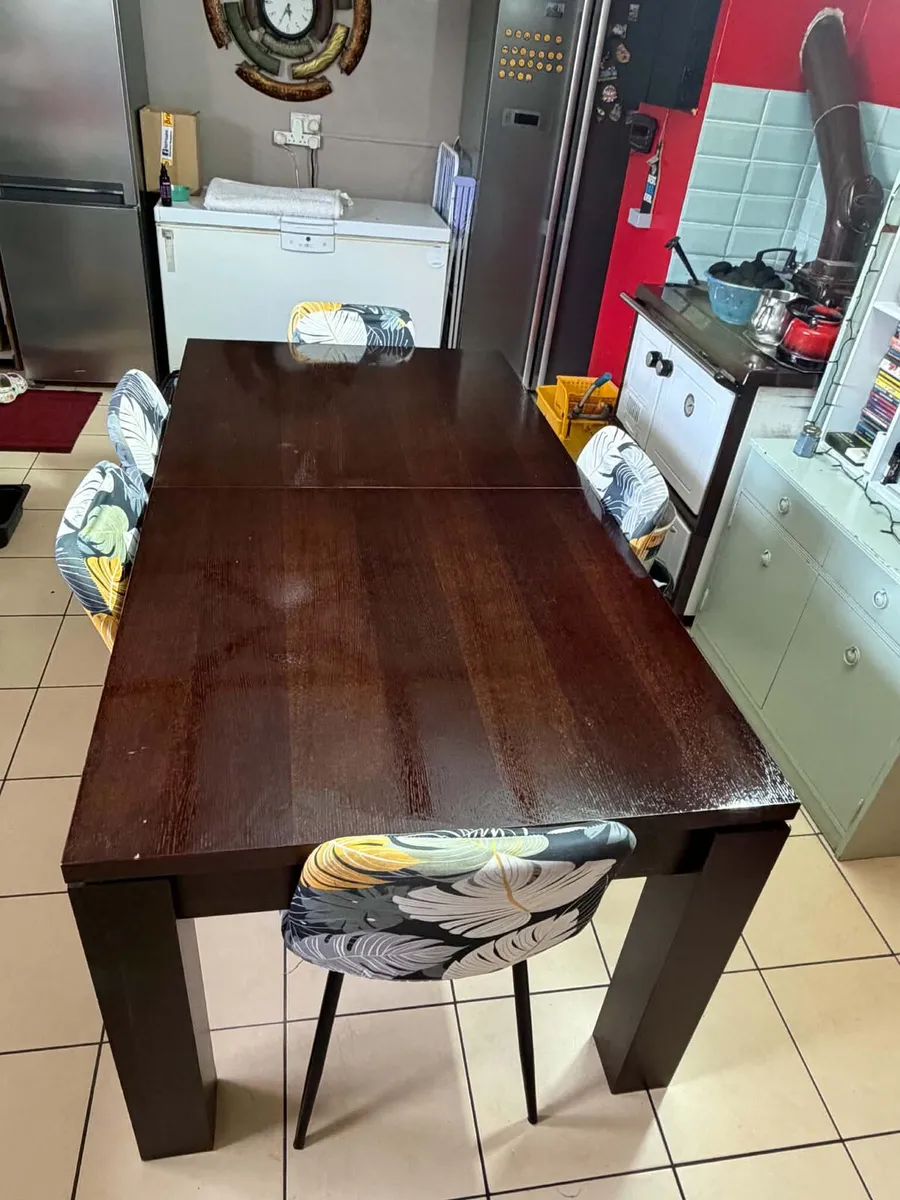 Dining table mahogany - Image 1
