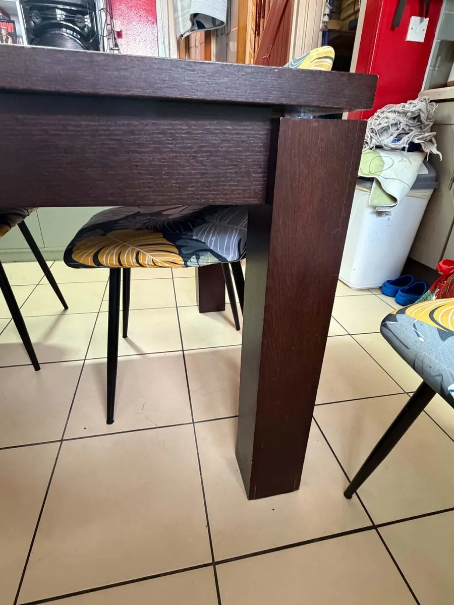 Dining table mahogany - Image 3