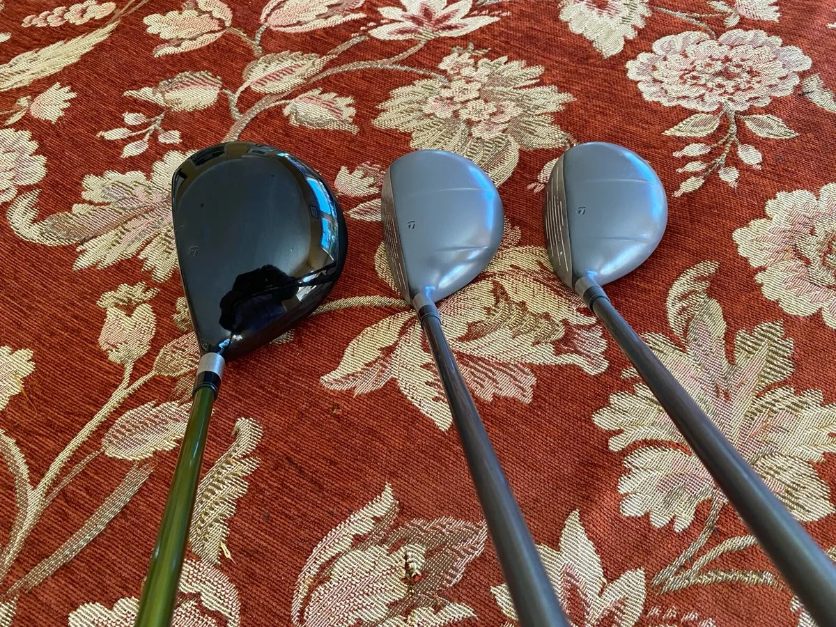 Taylormade driver and fairway woods set - Image 1