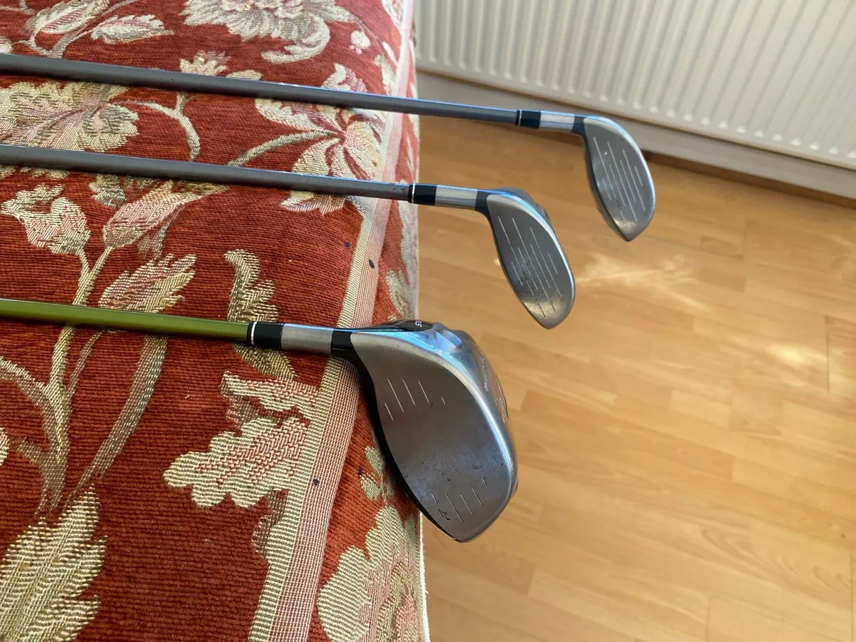 Taylormade driver and fairway woods set - Image 2