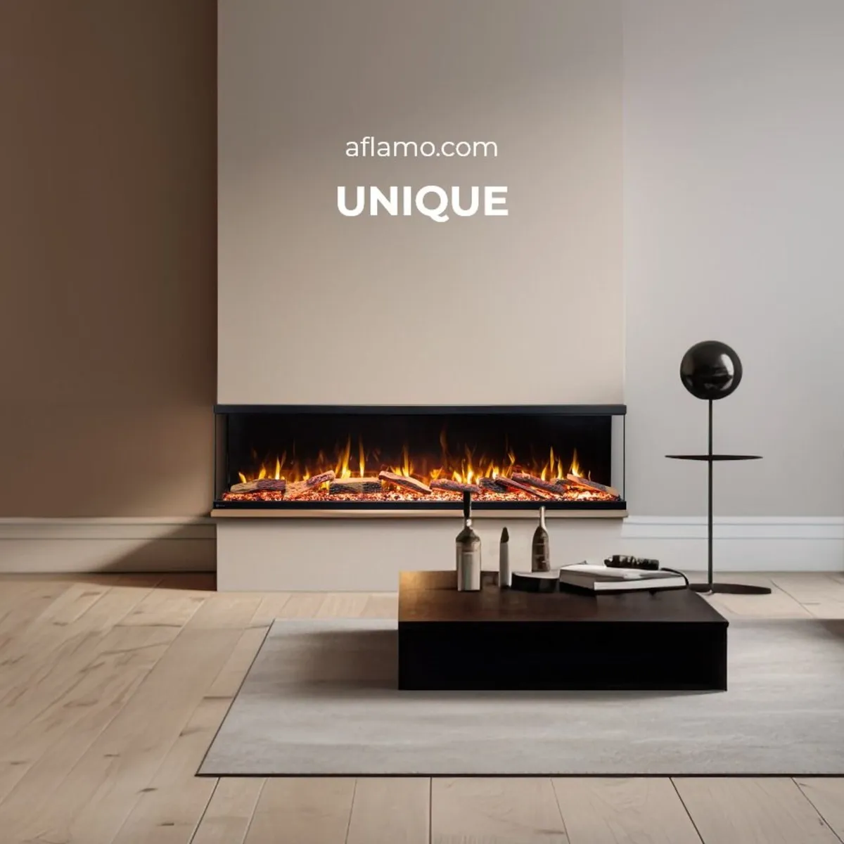50" 3sides electric fireplace !!!230eOFF NOW !!! - Image 2
