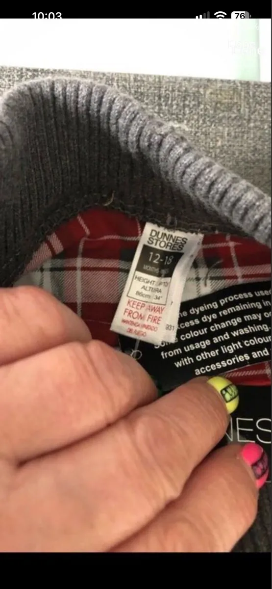 Boys BNWT jeans 12/18 mths €5 - Image 3