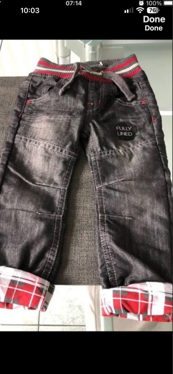 Boys BNWT jeans 12/18 mths €5 - Image 4