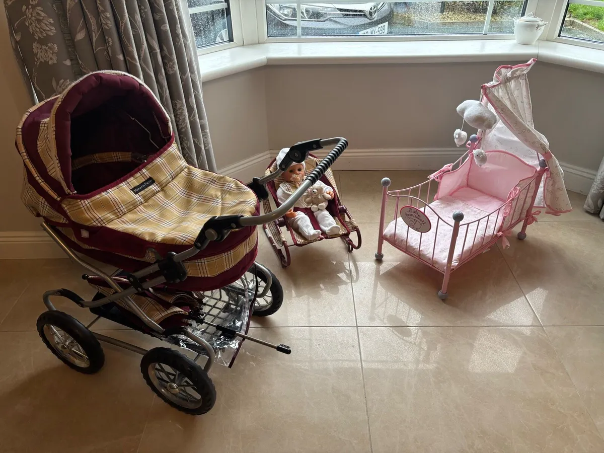 Doll & Pram Set - Image 1