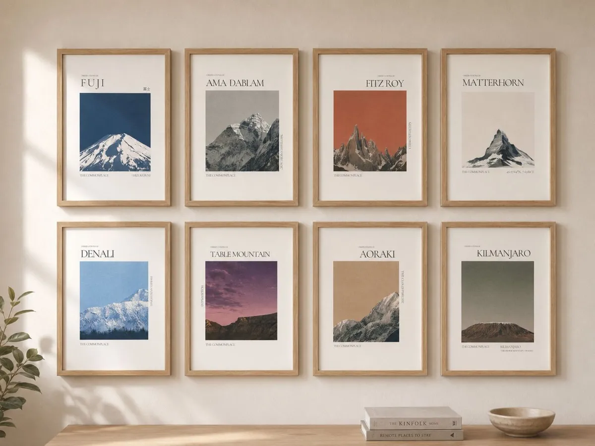 Natures Peaks Mountain Art Prints - Image 2