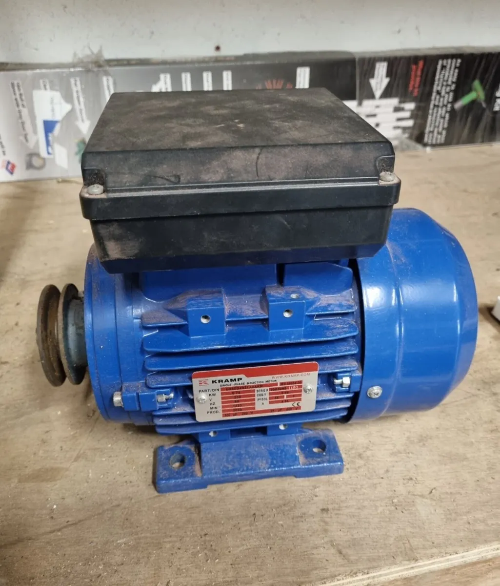 NEW 1 HP Electric Motor - Image 1