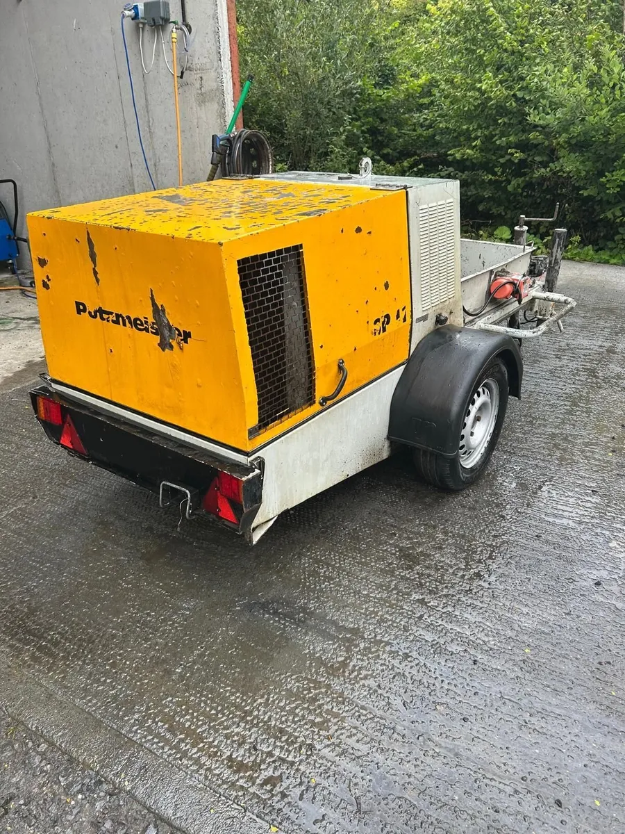 Putzmeister Sp11 Concrete Screed Pump - Image 1