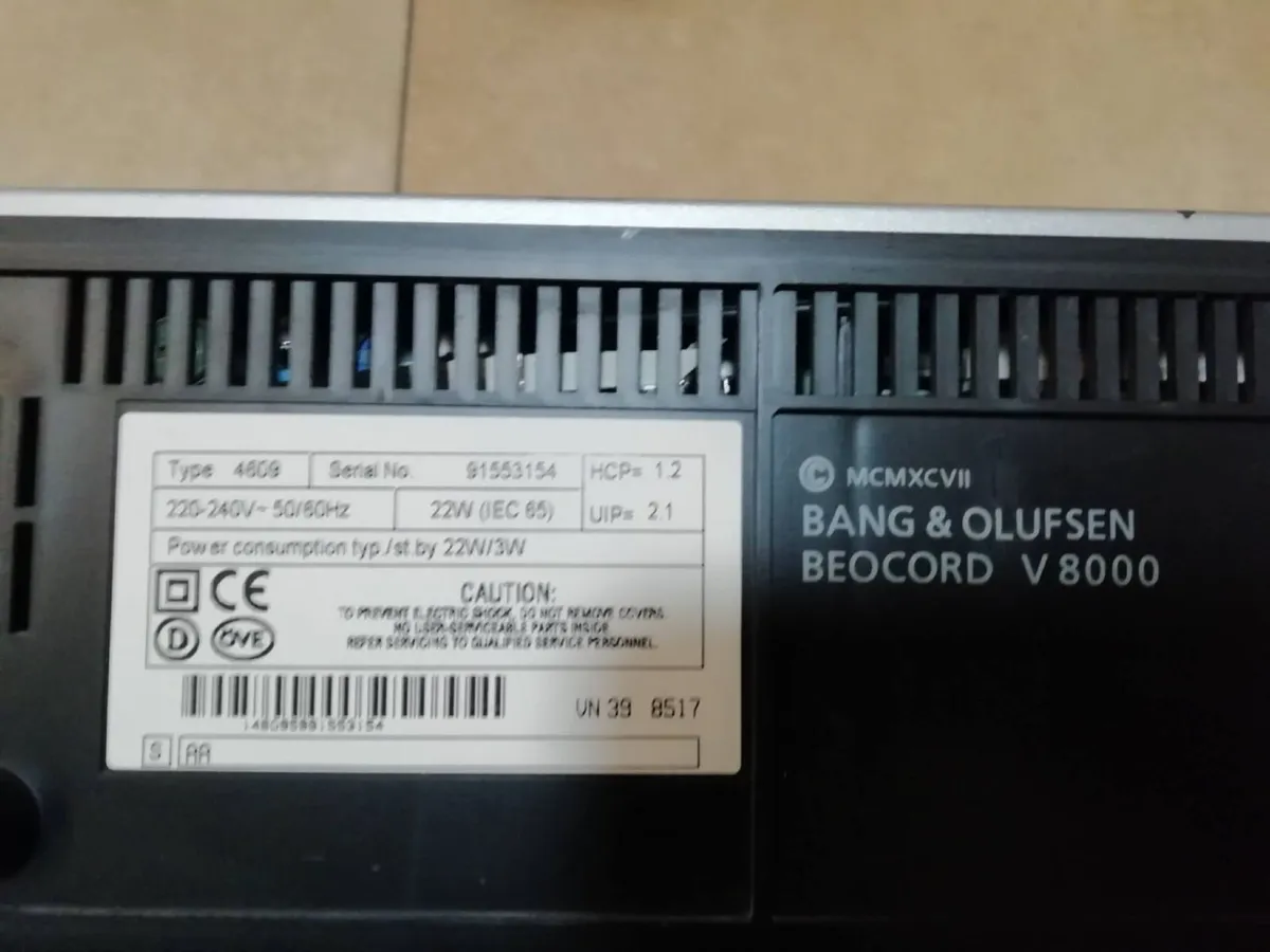 VHS - BANG and OLUFSEN - Image 4