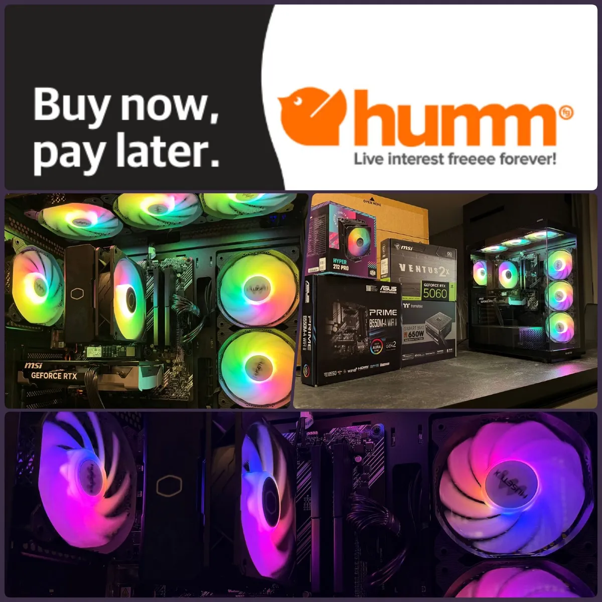 PC Ryzen 5 5600XT, RTX 5060 8GB, 32GB RAM - Image 1