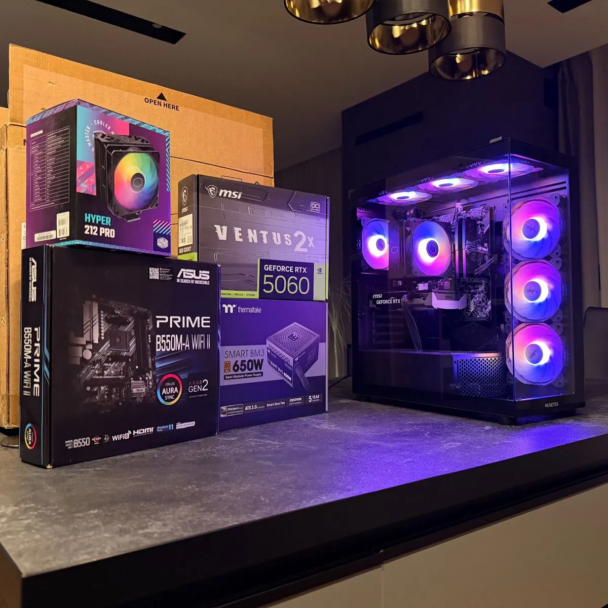 PC Ryzen 5 5600XT, RTX 5060 8GB, 32GB RAM - Image 2
