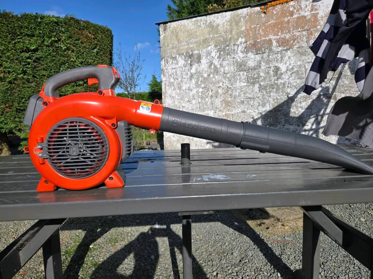 Husqvarna leaf blower and collection - Image 3