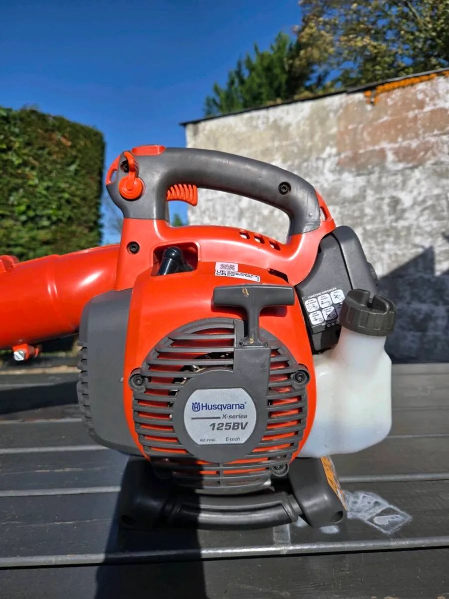 Husqvarna leaf blower and collection - Image 1