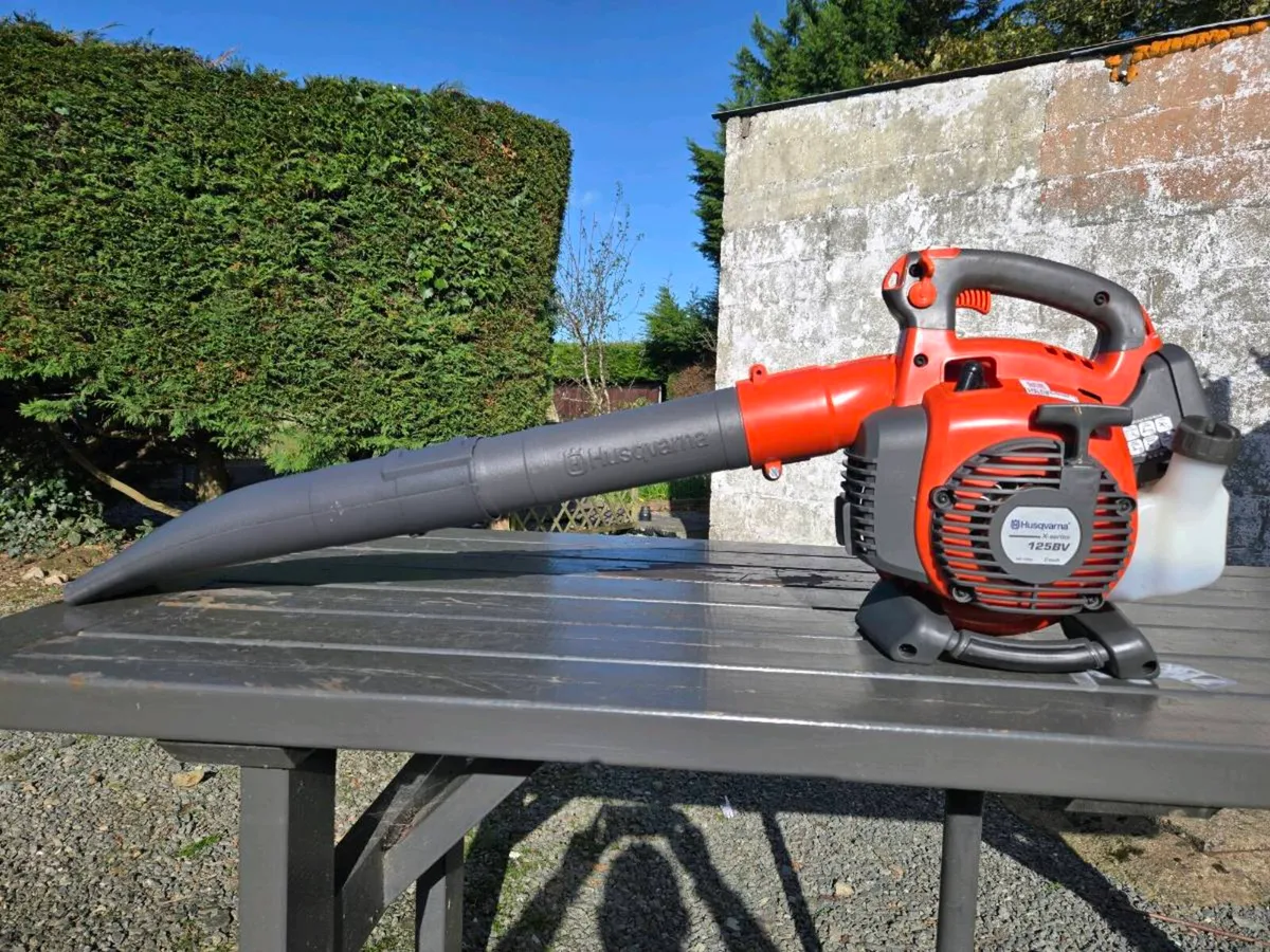 Husqvarna leaf blower and collection - Image 4