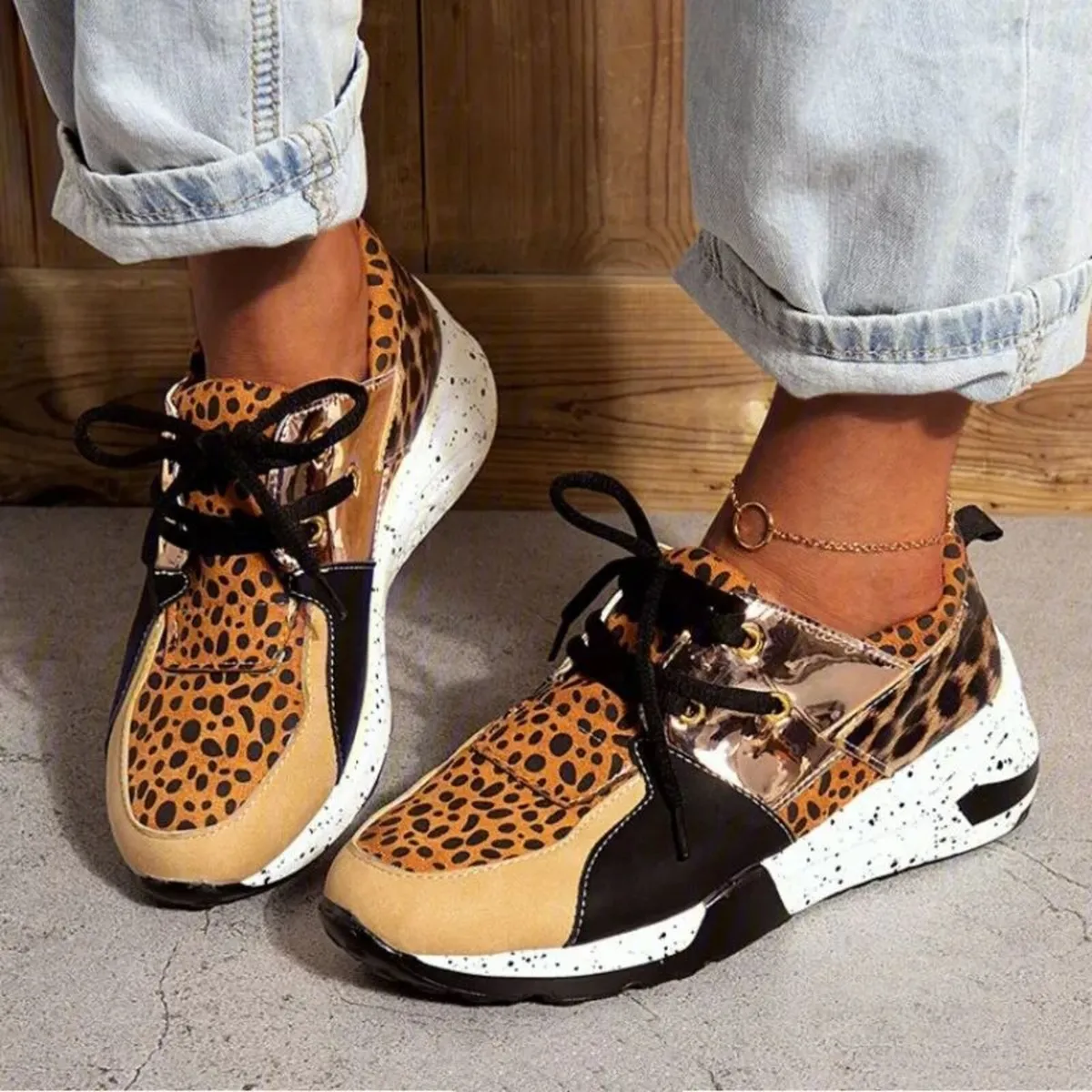 New Leopard Runners sizes 3-8 - Image 4