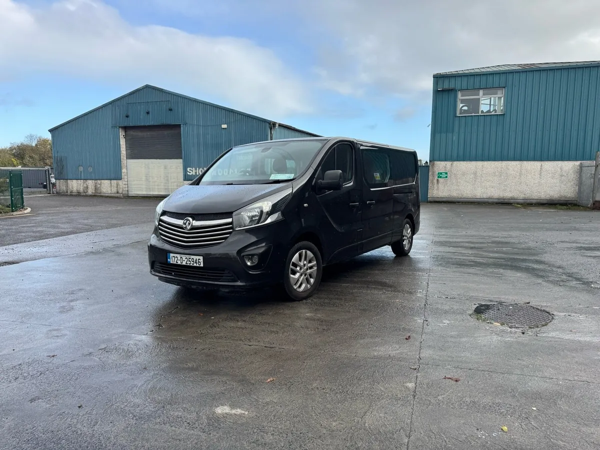 Vauxhall vivaro crewcab - Image 2