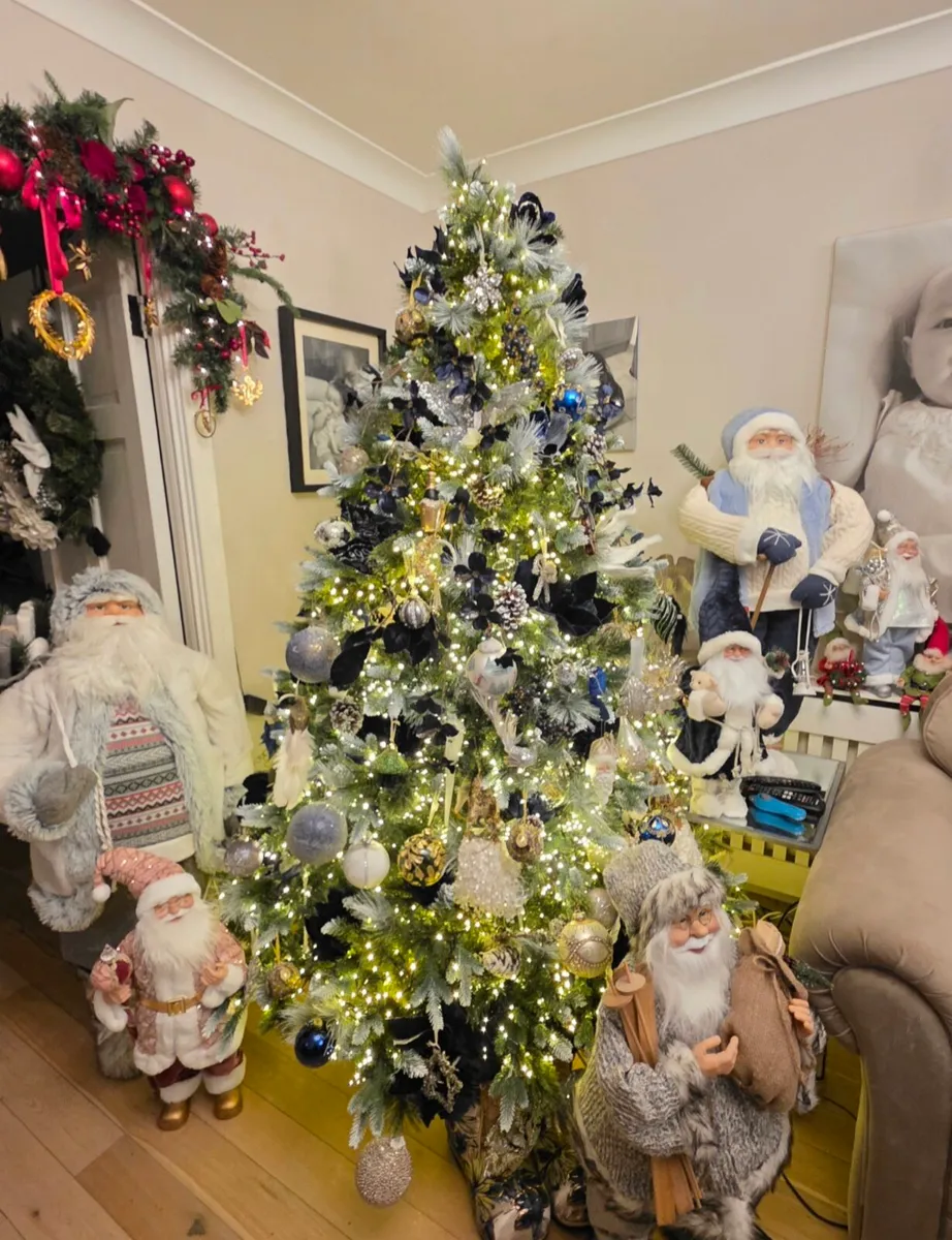 Christmas Tree - Tara Snowy Delux Pine 7ft - Image 3