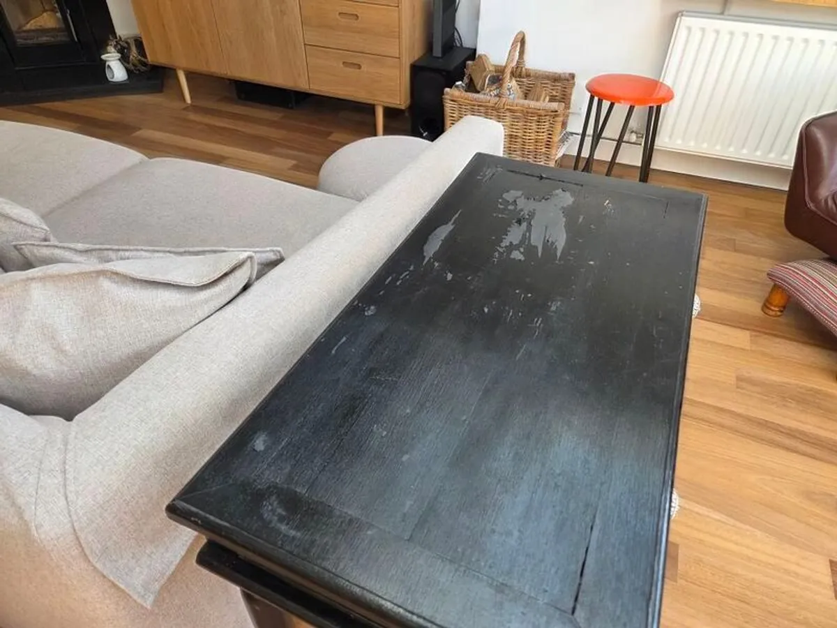 Painted Pine Table - Image 1
