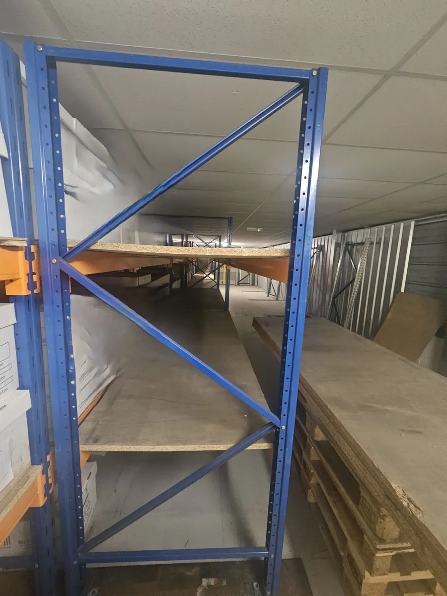 Sperrin Shelving 16 Uprights/56 Support Beams/28 s - Image 2