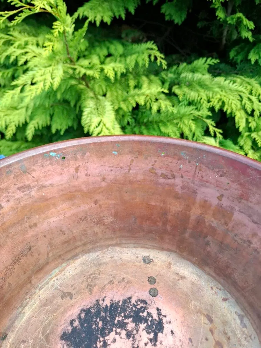 Copper 37cm pot - Image 2