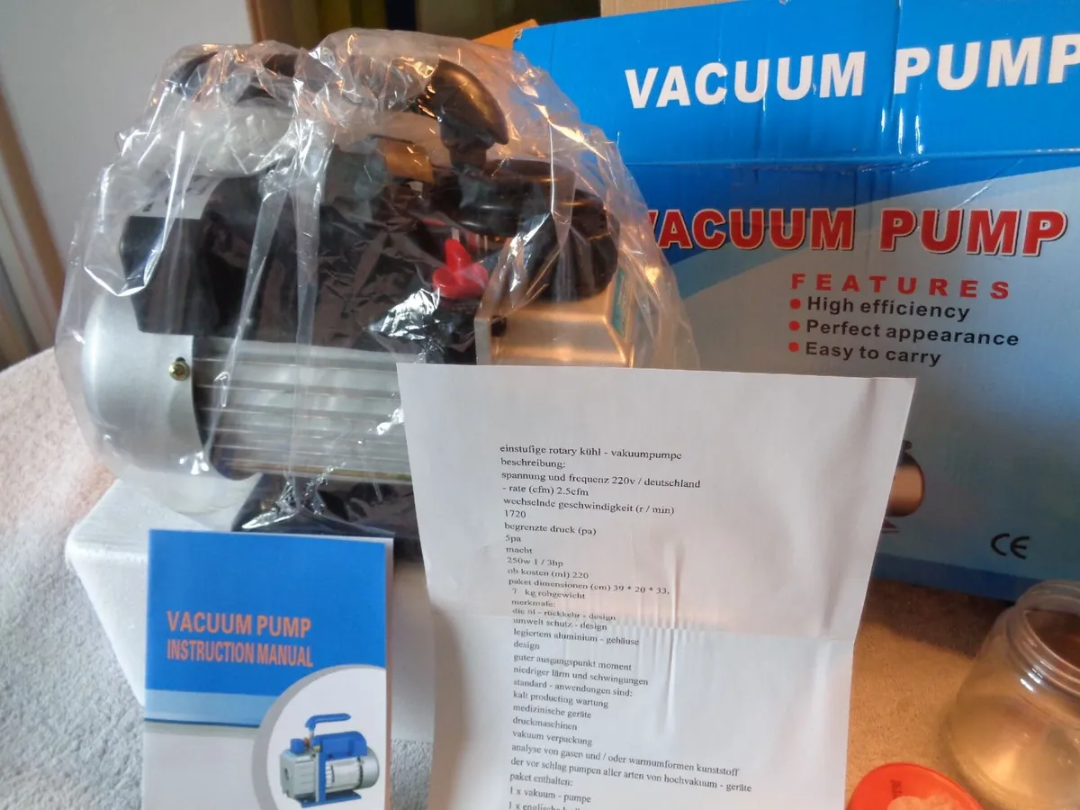 REFRIGERATION  TOOLS  VAC PUMP  ALL  NEW, - Image 2