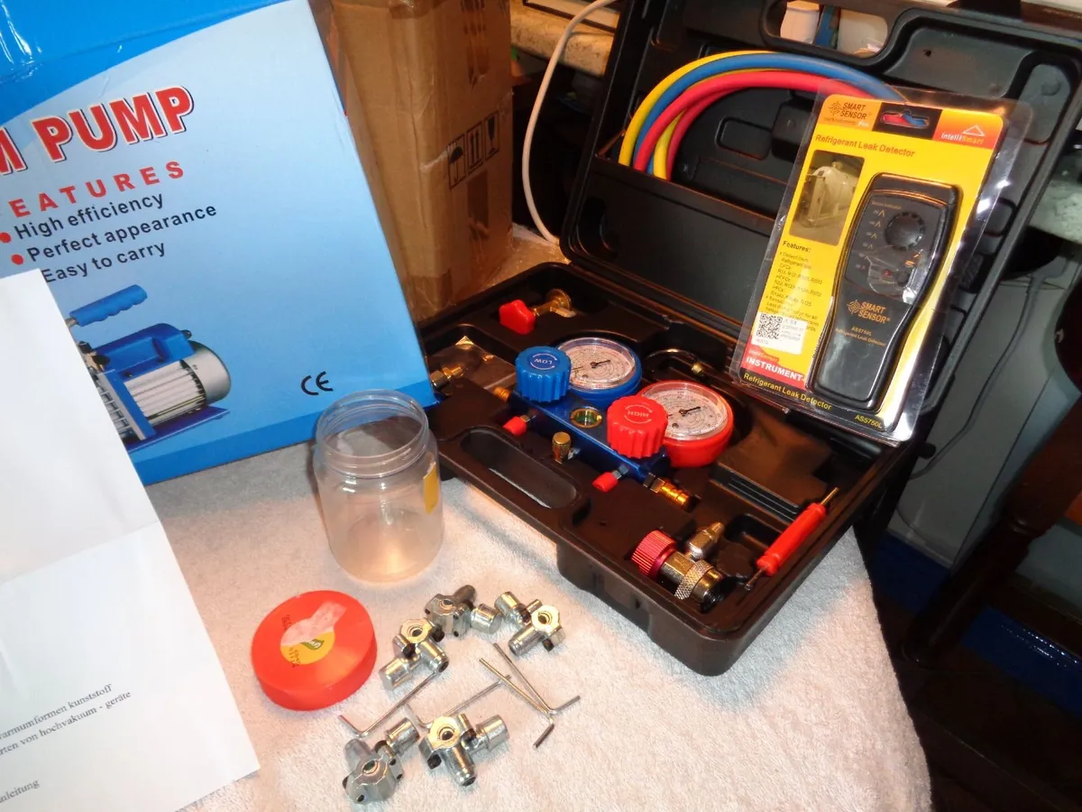 REFRIGERATION  TOOLS  VAC PUMP  ALL  NEW, - Image 3