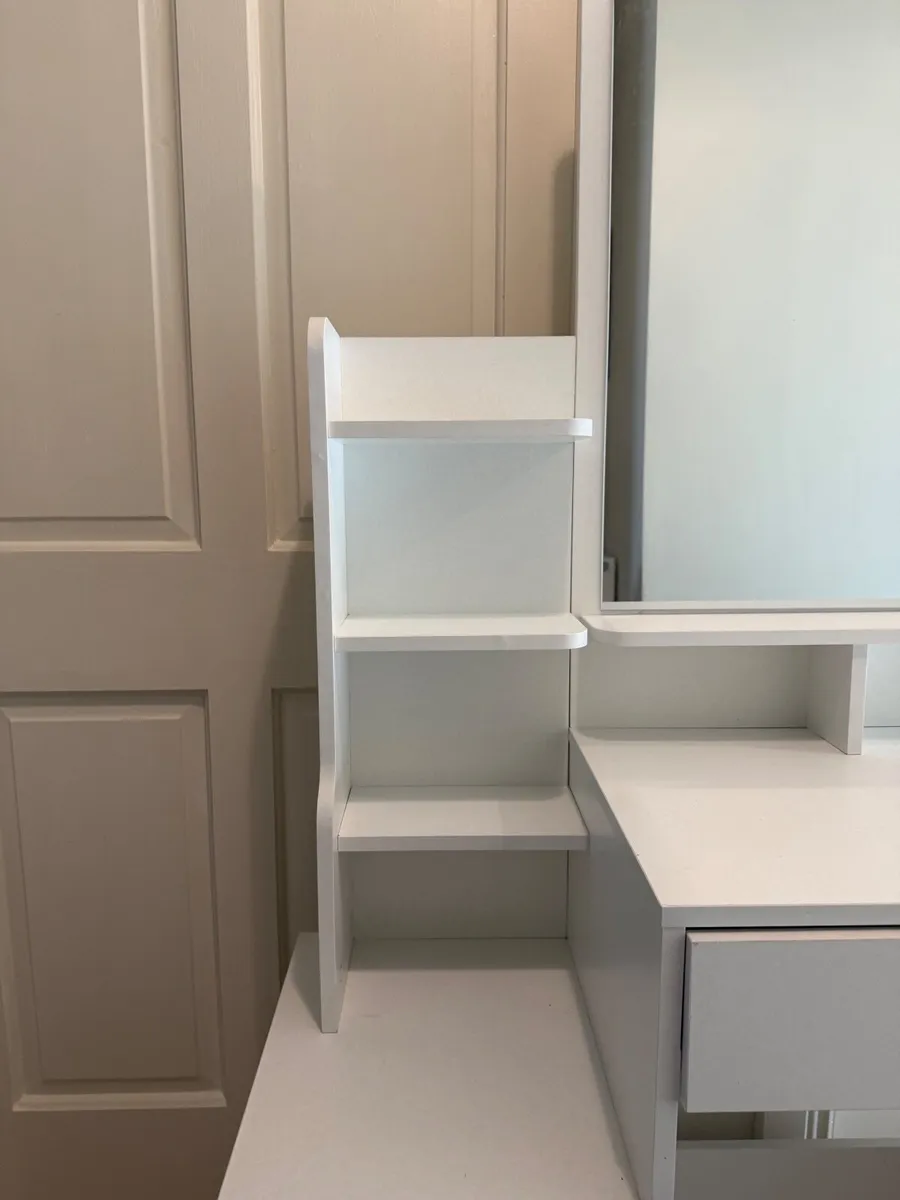 White Vanity Table - Image 3