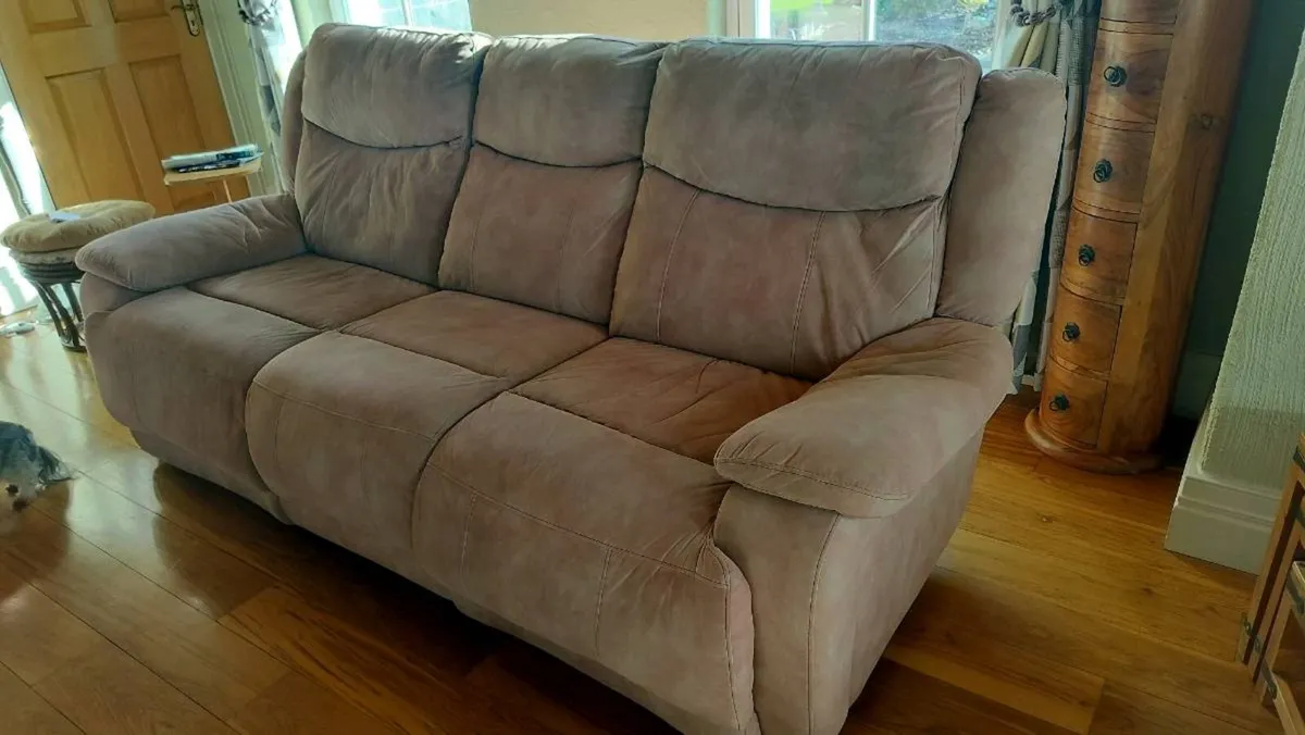 2+2+3 manual reclining couches - Image 2