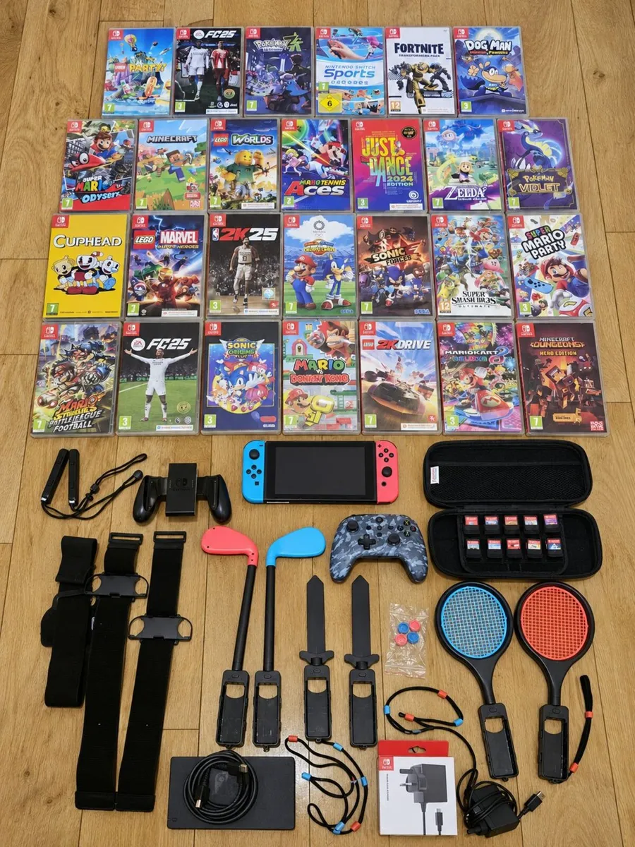 Nintendo Switch, Accessories & Games - Image 1
