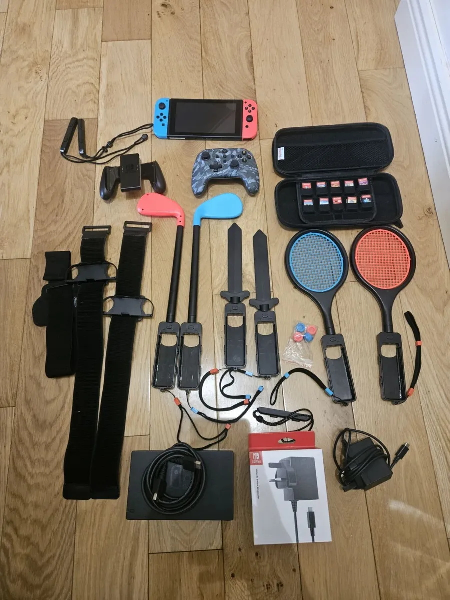 Nintendo Switch, Accessories & Games - Image 2
