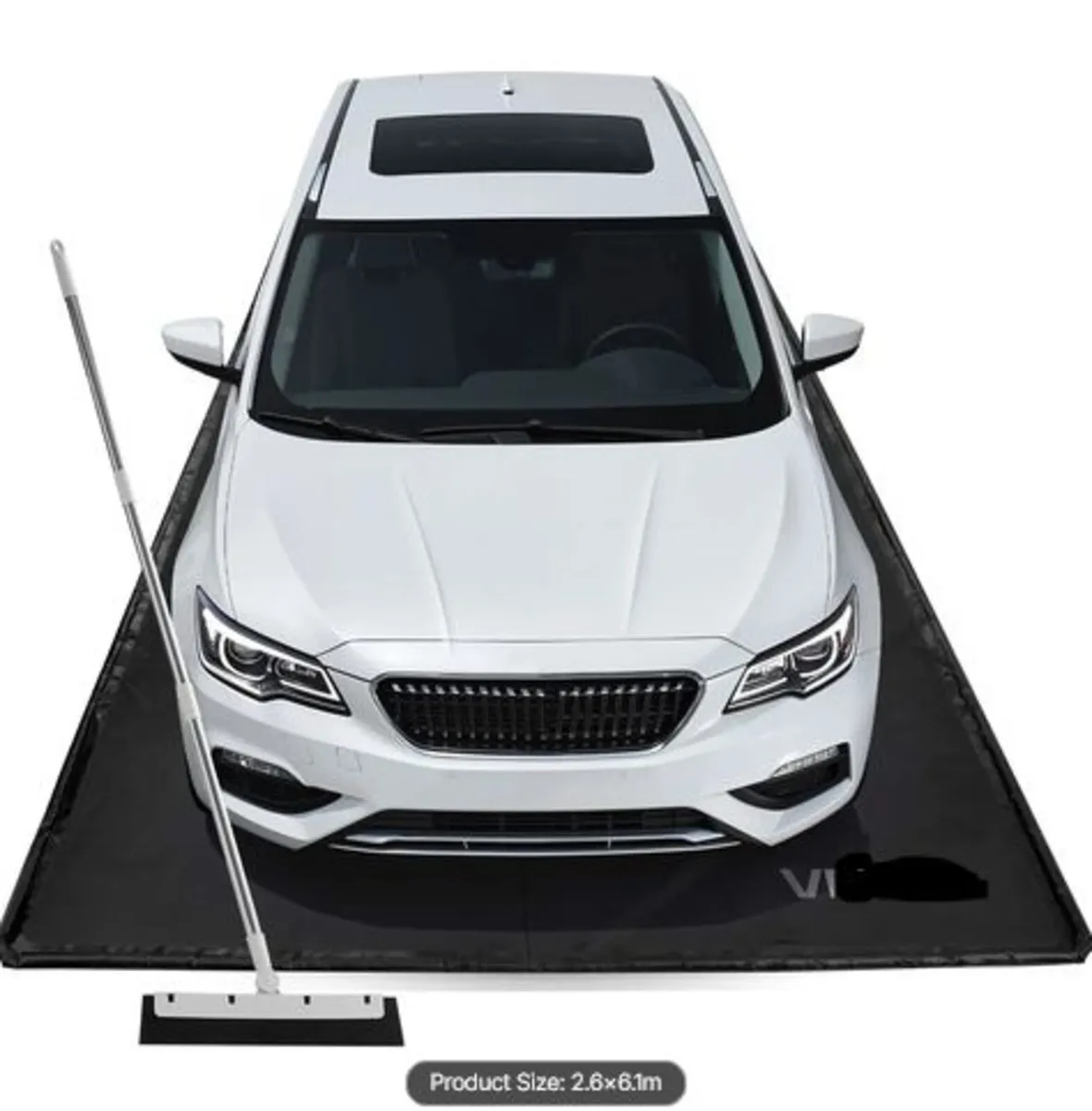 Containment Mat, 2.6 x 6.1 m, Non-Slip PVC Garage - Image 1