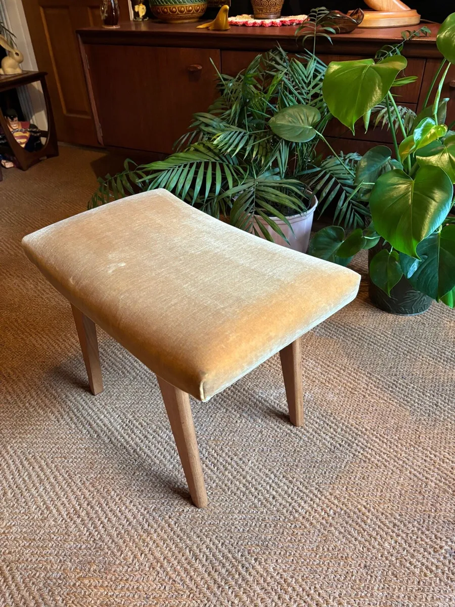 Mid Century Stool - Image 2