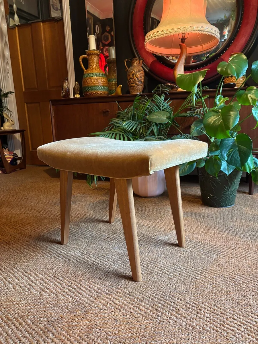 Mid Century Stool - Image 3