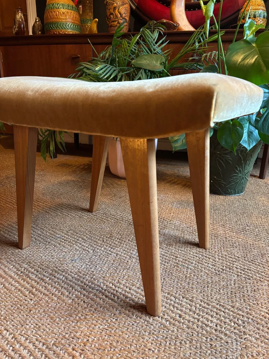 Mid Century Stool - Image 4