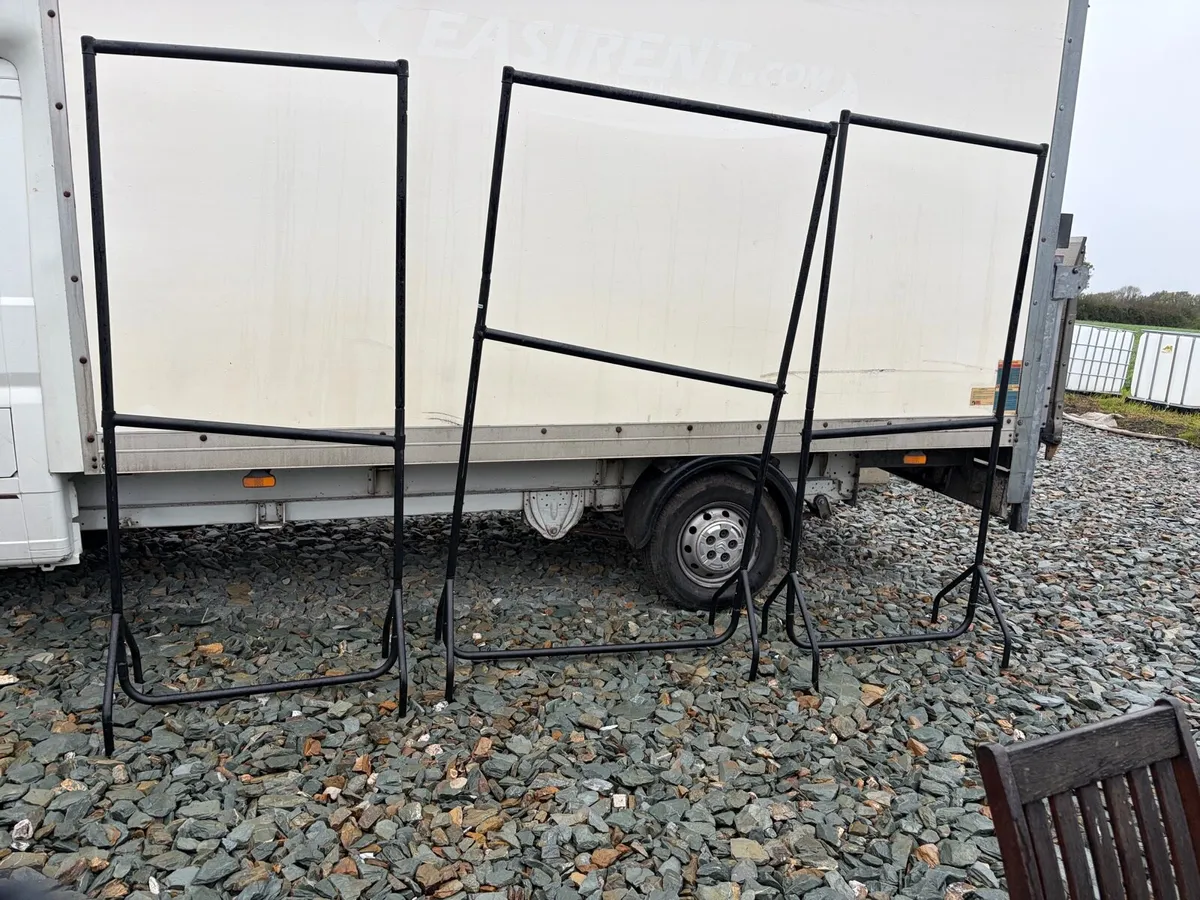 heavy duty clothes rails - Image 1