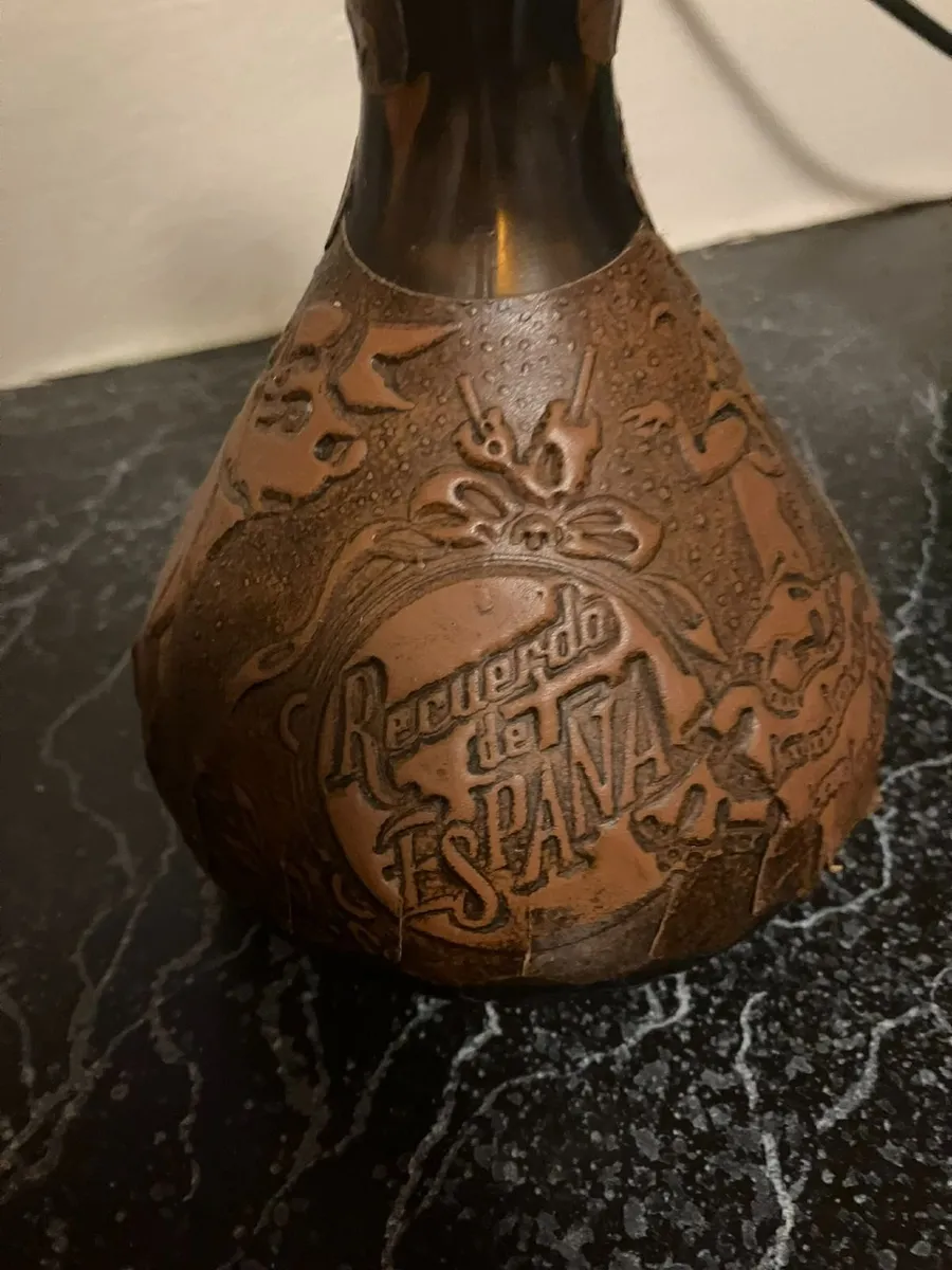 Vintage Spanish Wine Bottle - Image 2