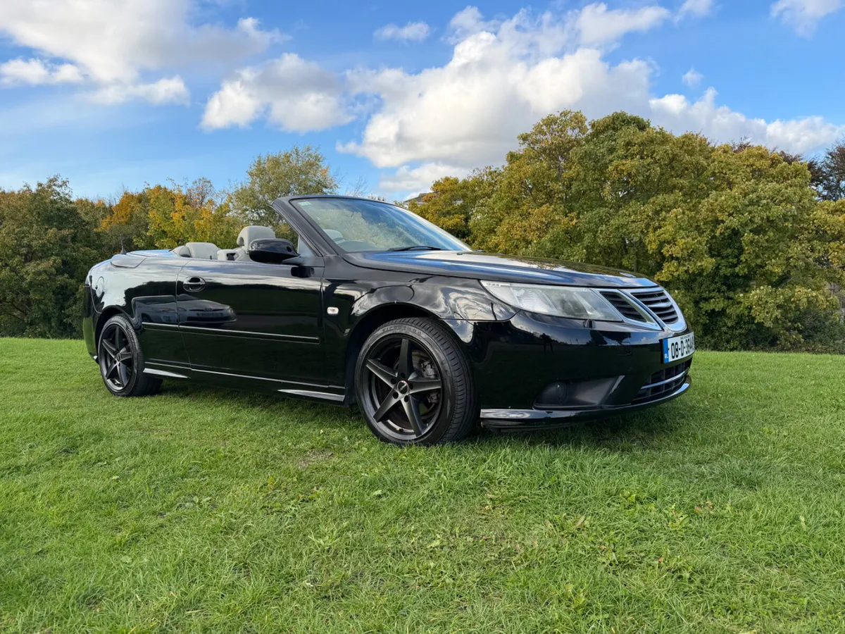 NO RESERVE AUCTION  08 SAAB 93 CONVERTIBLE 1.8t - Image 1
