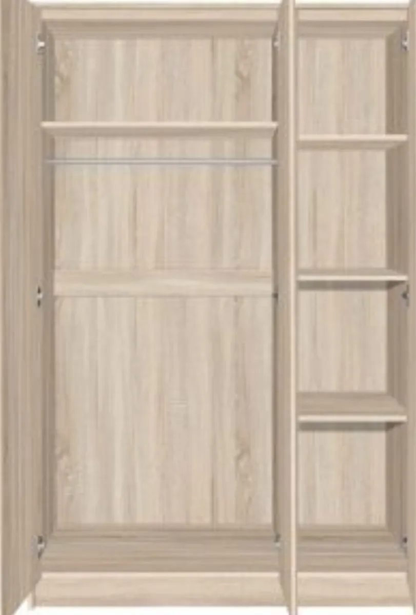 Malvern 3 Door Wardrobe - Image 1