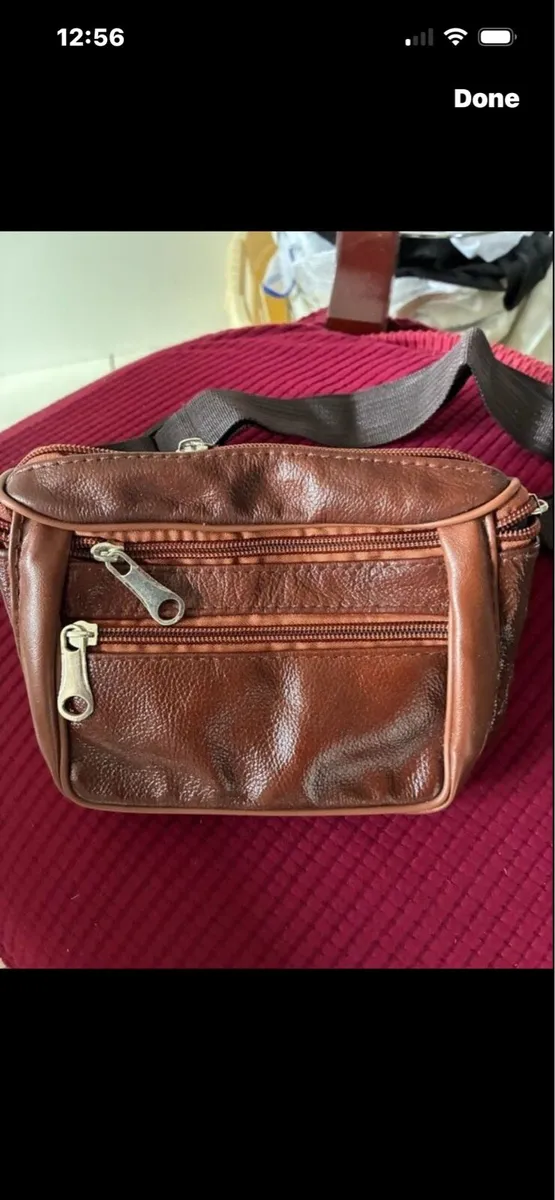 Leather Waist Bag - Image 1