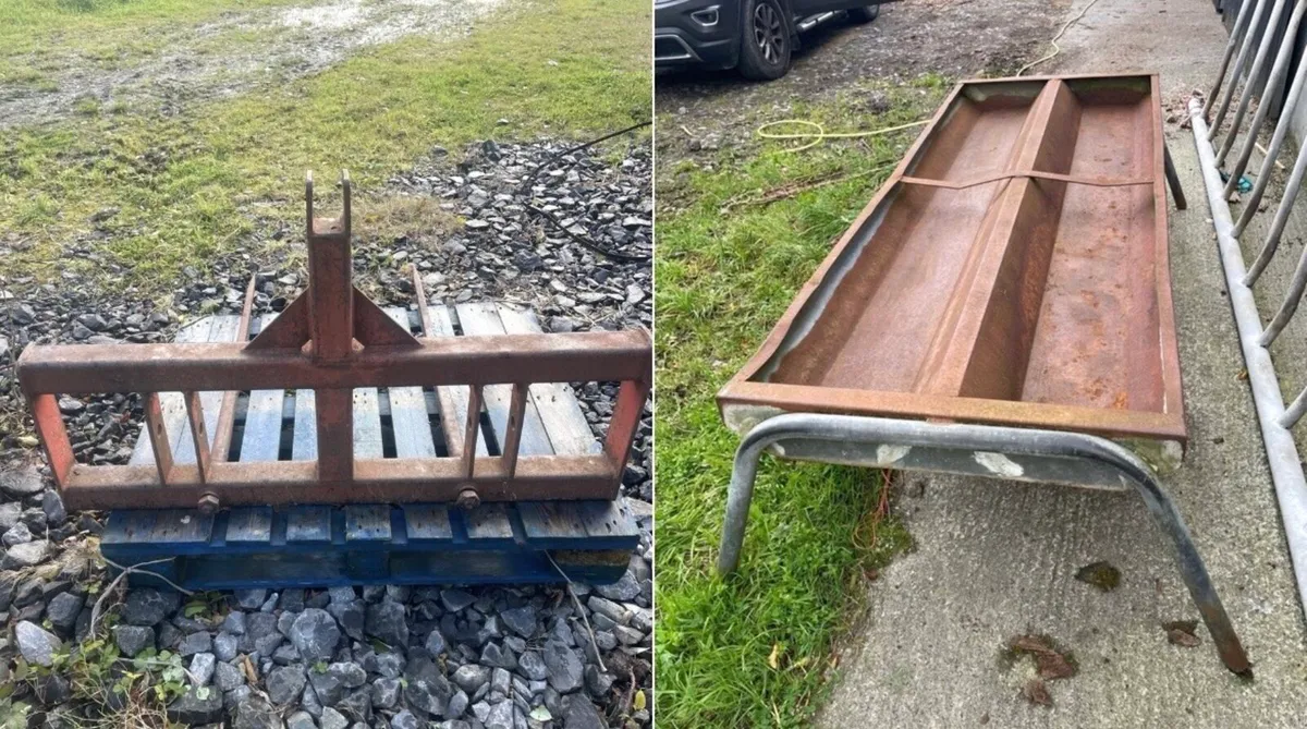 Bale spike / cattle troughs - Image 1