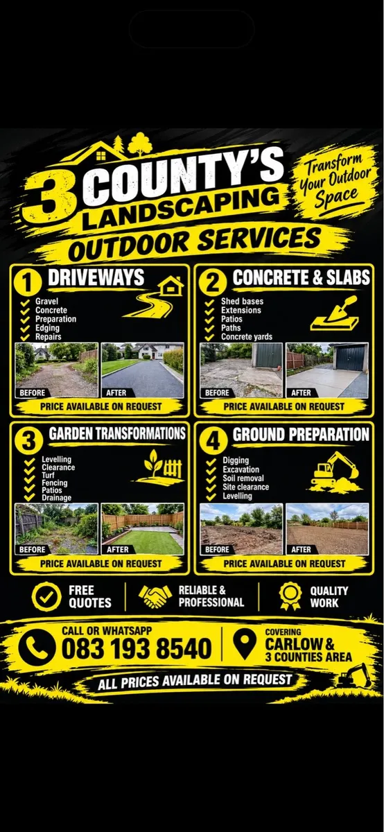 Landscaping, Groundwork’s, Mini digger - Image 3