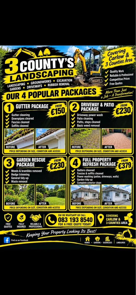 Landscaping, Groundwork’s, Mini digger - Image 2