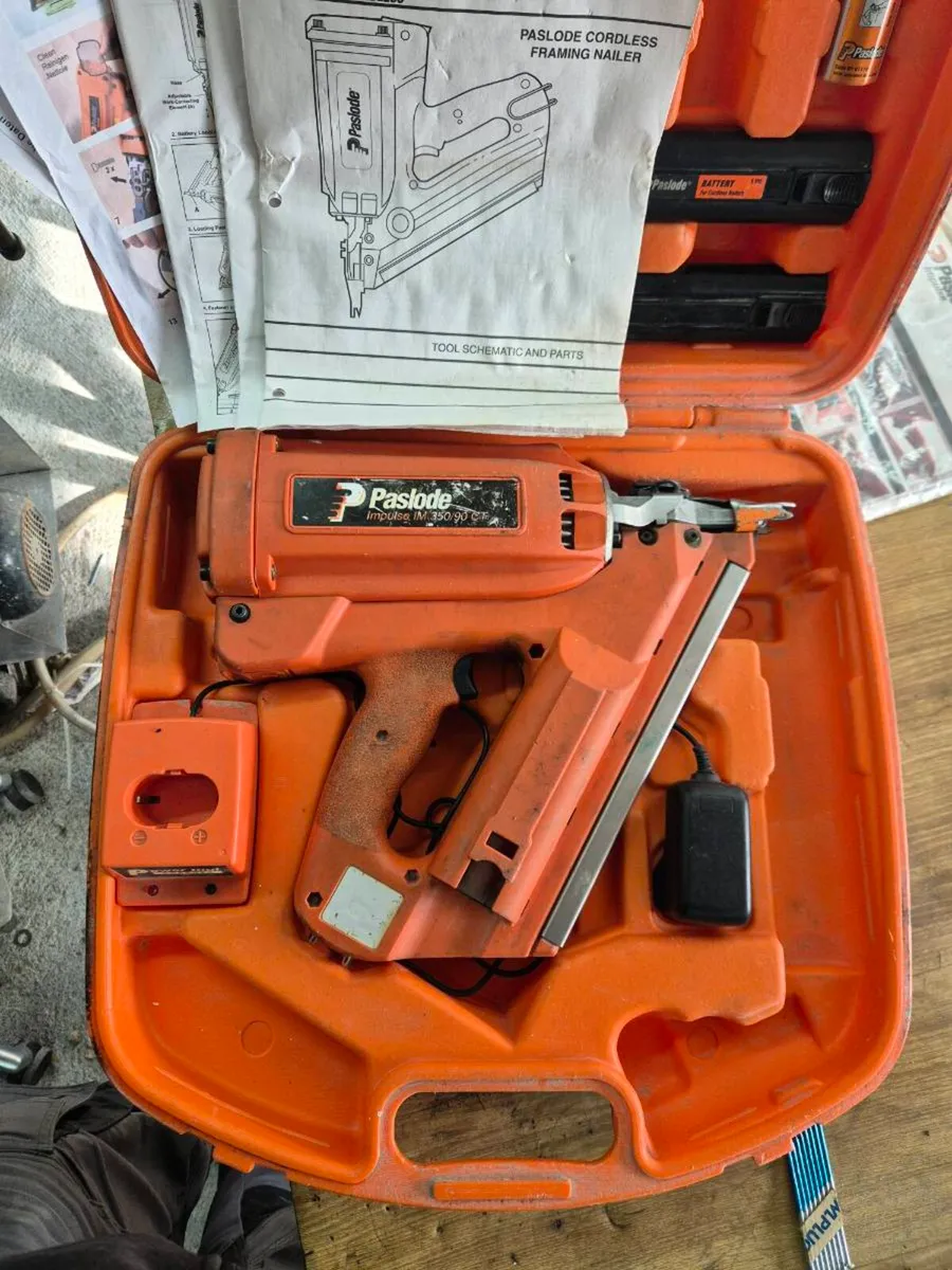 Paslode IM350/90 CT 1st Fix nail gun - Image 2