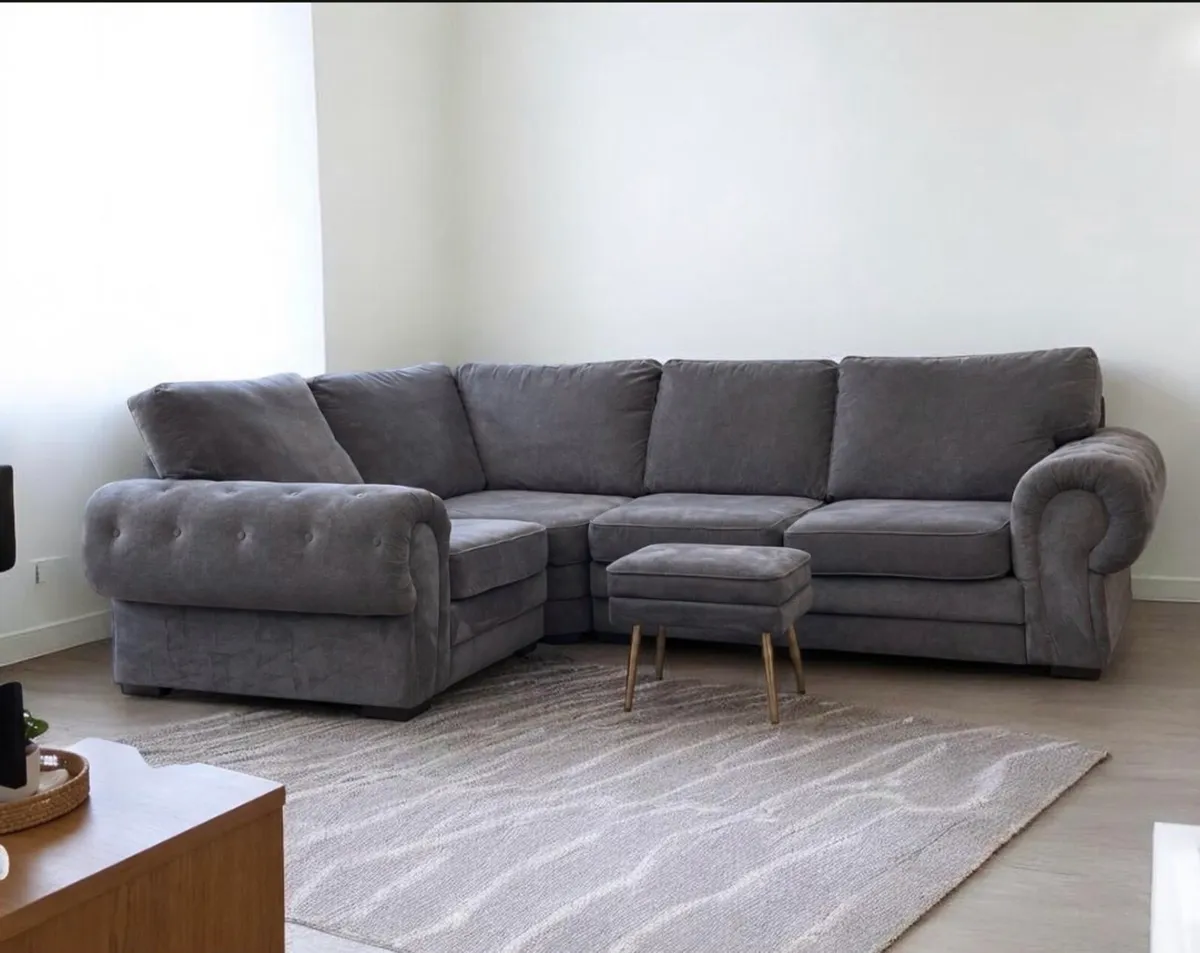 Verona corner sofa. With free delivery - Image 1